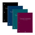 1 Sub Poly Cover WB Notebook 10.5x8 College Ruled