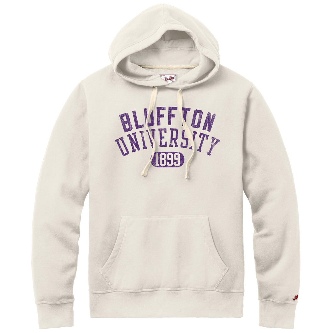 Stadium Hooded Sweatshirt, Grey Oatmeal