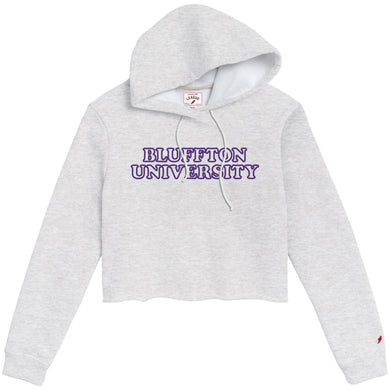 1636 Ladies Cropped Hood | Ash