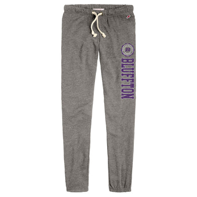 Victory Springs Ladies Closed Bottom Sweatpant | Fall Heather Grey
