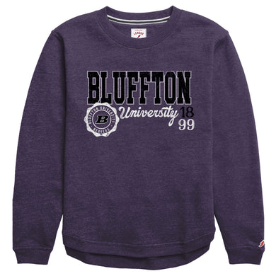 Victory Springs Ladies Crewneck | Heather New Purple