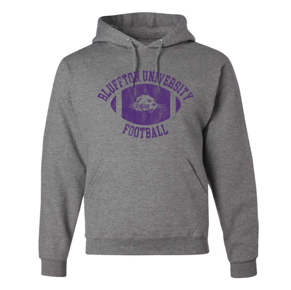 Hooded Football Sweatshirt, Oxford (F24)