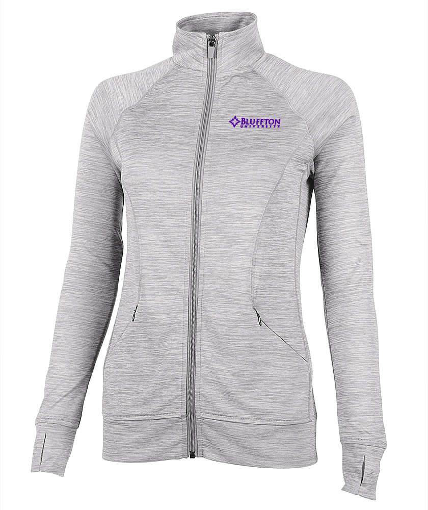 Charles River Women's Tru Fitness Jacket, Grey Space Dye (F24)