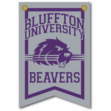 12 X 18 Dovetail Athletic Banner | Grey