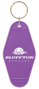 Vintage Motel Keychain, Purple (F24)