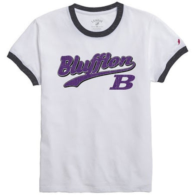 Ladies Intramural Ringer Tee | Black