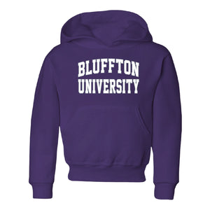 Youth Core Hooded Sweatshirt, Purple (F23)