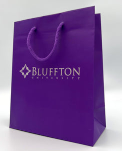 Gift Bag, Purple/Silver, 8x10, 16x12